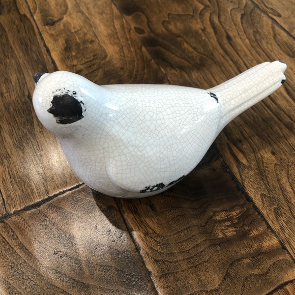 Ceramic Bird With Cage Decoration - Picture 5 of 10